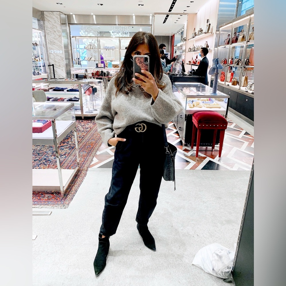 H&M Balloon-sleeved Sweater